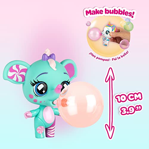 BUBILOONS | Surprise Collectible Mini Animal Doll that Inflates Balloons, Candy Capsule with Coloured Beads | Animal Doll Toy for Girls and Boys +5 Years old