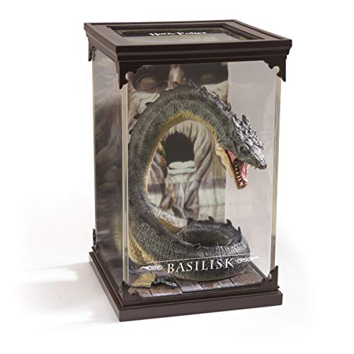 The Noble Collection - Magical Creatures Basilisk - Hand-Painted Magical Creature #3 - Officially Licensed 7in (18.5cm) Harry Potter Toys Collectable Figures - For Kids & Adults
