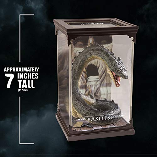 The Noble Collection - Magical Creatures Basilisk - Hand-Painted Magical Creature #3 - Officially Licensed 7in (18.5cm) Harry Potter Toys Collectable Figures - For Kids & Adults