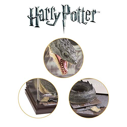 The Noble Collection - Magical Creatures Basilisk - Hand-Painted Magical Creature #3 - Officially Licensed 7in (18.5cm) Harry Potter Toys Collectable Figures - For Kids & Adults