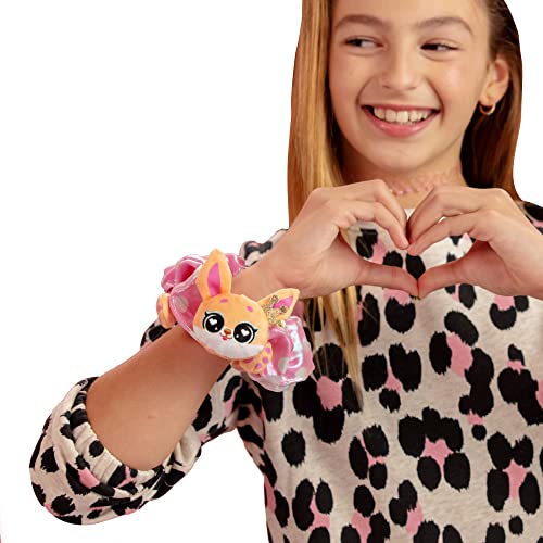 Scrunchmiez 96546 Giantz, These Cute Oversized scrunchies Magically Transform from Hair Accessory to Lovable Plush Collectible Friend and Backpack Clip