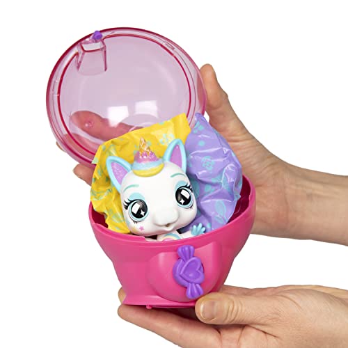 BUBILOONS | Surprise Collectible Mini Animal Doll that Inflates Balloons, Candy Capsule with Coloured Beads | Animal Doll Toy for Girls and Boys +5 Years old