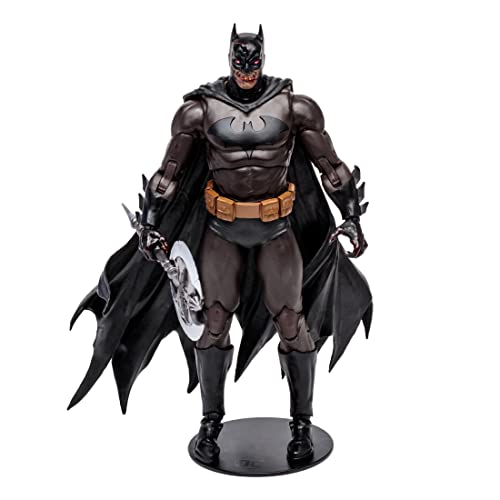 McFarlane Toys, 7-Inch DC Vs Vampires Batman Gold Label Action Figure with 22 Moving Parts, Collectible DC Multiverse Figure with Stand Base Unique Collectible Character Card – Ages 12+