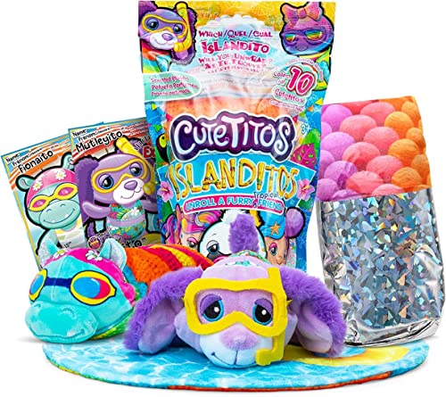 Cutetitos | Islanditos Collectible Plush | Children's Toys, Surprise Stuffed Animals, Collectable Scented Plush Toys, 18 cm Soft Toy for Girls and Boys Aged 3+ | Basic Fun 39274