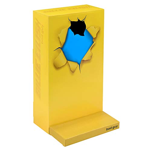 Billie Eilish Bandai 10.5" Collectible Figure Bad Guy Doll Toy with Music Video Inspired Clothes and Set Backdrop, Yellow