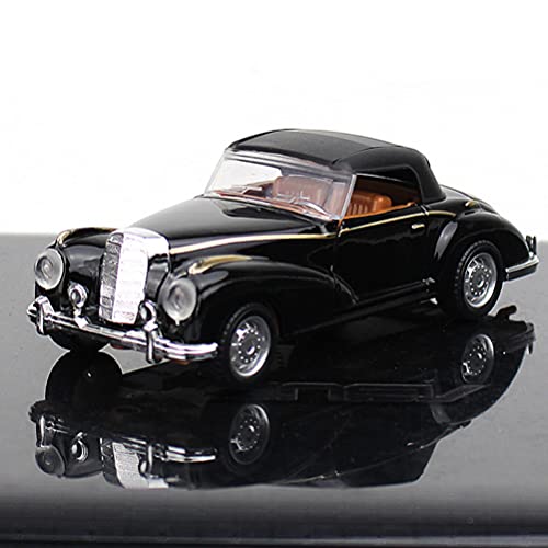 TOYANDONA Diecast Metal Antique Classic Car 1/32 Scale Car Model Collectible Toy Gifts, Black