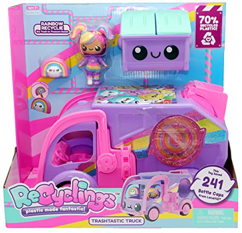 Recyclings 925928.002 Trashtastic Collection Truck Playset, Mixed