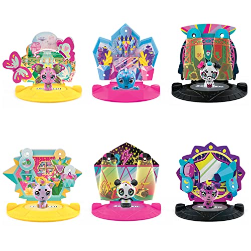 Zoobles, Kosmic Kitty Transforming Collectible Figure and Happitat Accessory, Kids Toys for Girls Aged 5 and above