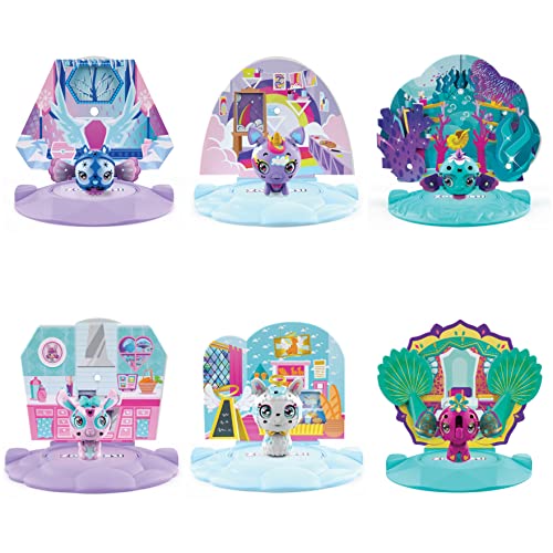 Zoobles, Kosmic Kitty Transforming Collectible Figure and Happitat Accessory, Kids Toys for Girls Aged 5 and above