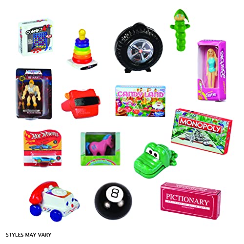 Micro Toybox COLLECTABLES 15 pack- STYLES VARY mini toys to collect, swap, display with surprise pack design 5 toys inside 5101-15