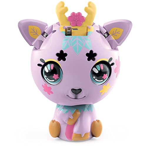 Zoobles, Kosmic Kitty Transforming Collectible Figure and Happitat Accessory, Kids Toys for Girls Aged 5 and above