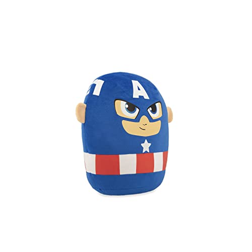 Ty Marvel Avengers Captain America Squish-A-Boo 10 Inches | Licensed Squishy Beanie Baby Soft Plush Marvel Toys | Collectible Cuddly Stuffed Teddy