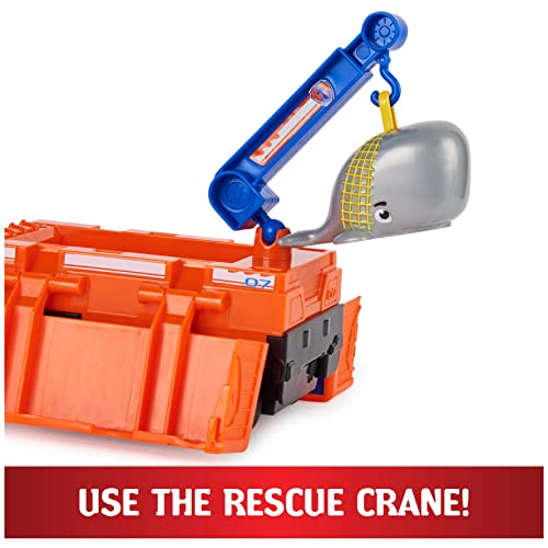 Paw Patrol, Big Truck Pups Zuma Transforming Toy Truck with Collectible Action Figure, Kids Toys for Ages 3 and up