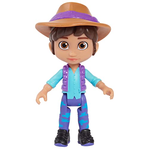 Just Play Netflix Ridley Jones Collectible Figure Set, 5-Pack of Ridley Jones and Friends Figures, Ismat The Mummy, Peaches The Space Monkey, Dudley The Dodo, Fred The Bison, Kids Toys for Ages 3 Up