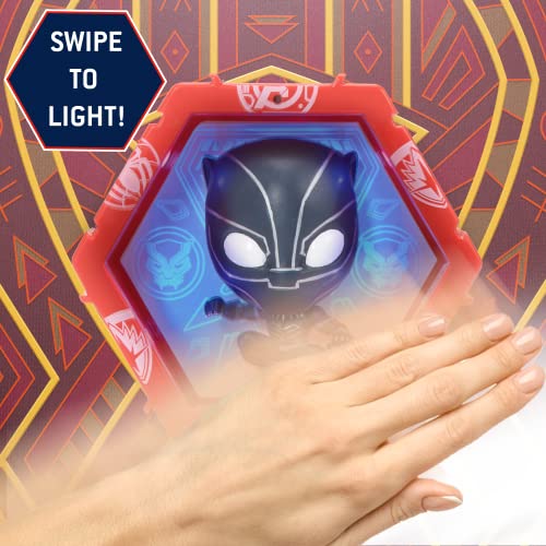 WOW! PODS Avengers Collection - Wakanda Forever Black Panther | Superhero Light-Up Bobble-Head Figure | Official Marvel Collectable Toys & Gifts