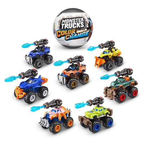 5 Surprise 77423 Monster Truck Series 3 Colour Change (2 Pack) Mystery Capsule Real Miniature Brands Collectible Toy