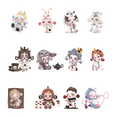 POP MART SKULLPANDA Everyday Wonderland Series 1Box 2.5 inches Articulated Character Premium Design gifts for women Fan-Favorite blind box Collectible Toy Art Toy Action Figure