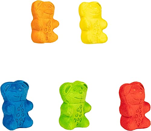 Dealberry Goldbears 5 Pack Mini Plush Stuffed Toys Collectible Scented