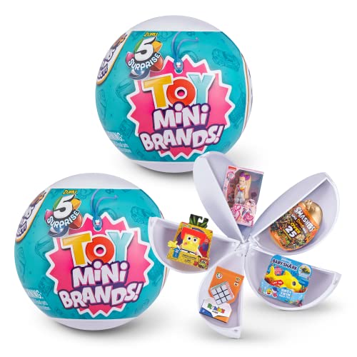 5 Surprise Toy Mini Brands Capsule Collectible Toy (2 Pack) by ZURU