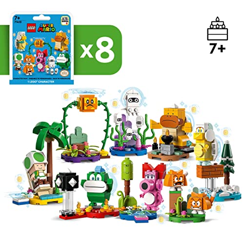 LEGO 71413 Super Mario Character Packs – Series 6, Collectible Mystery Toy Figures for Kids, Combine with Starter Course Playset for Extra Play (1 Style - Unit Picked at Random)