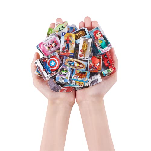 5 Surprise Disney Mini Brands by ZURU (4 Pack) Amazon Exclusive Disney Store Edition, Mystery Capsule Real Miniature Brands Collectibles Toys for Kids, Teens, and Adults