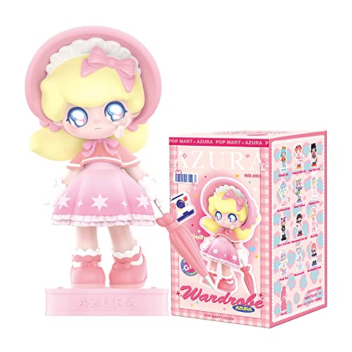 pop mart Azura Wardrobe Series Exclusive Action Figure Box Toy Popular Collectible Art Toy Cute Figure Creative Gift, for Christmas Birthday Party Holiday