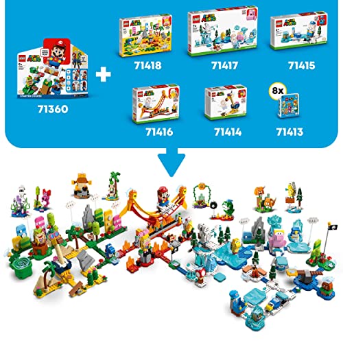 LEGO 71413 Super Mario Character Packs – Series 6, Collectible Mystery Toy Figures for Kids, Combine with Starter Course Playset for Extra Play (1 Style - Unit Picked at Random)