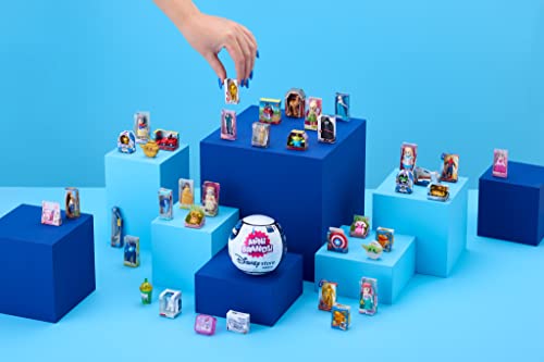 5 Surprise Disney Mini Brands by ZURU (4 Pack) Amazon Exclusive Disney Store Edition, Mystery Capsule Real Miniature Brands Collectibles Toys for Kids, Teens, and Adults