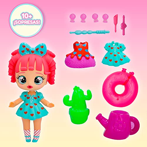 IMC Toys BUBIGIRLS Lexi | Collectible surprise doll to Dress Up that infaltes Balloons with 12 Accessories - Gift toy for kids +5 Years