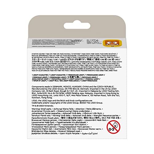 LEGO 71413 Super Mario Character Packs – Series 6, Collectible Mystery Toy Figures for Kids, Combine with Starter Course Playset for Extra Play (1 Style - Unit Picked at Random)