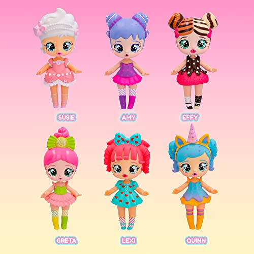 IMC Toys BUBIGIRLS Lexi | Collectible surprise doll to Dress Up that infaltes Balloons with 12 Accessories - Gift toy for kids +5 Years