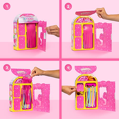 IMC Toys BUBIGIRLS Lexi | Collectible surprise doll to Dress Up that infaltes Balloons with 12 Accessories - Gift toy for kids +5 Years