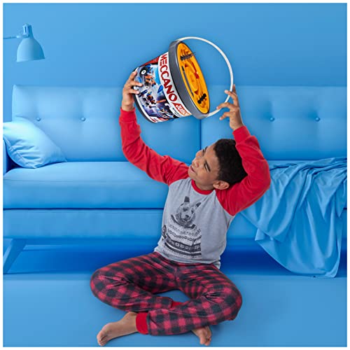 MECCANO Junior, 150-Piece Bucket STEAM Model Building Kit for Open-Ended Play, for Kids Aged 5 and Up