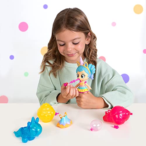 IMC Toys BUBIGIRLS Lexi | Collectible surprise doll to Dress Up that infaltes Balloons with 12 Accessories - Gift toy for kids +5 Years
