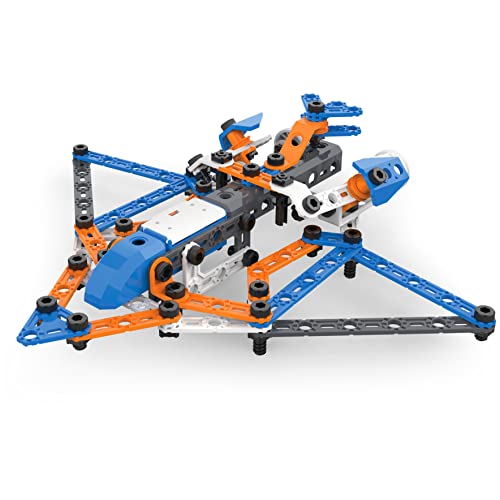 MECCANO Junior, 150-Piece Bucket STEAM Model Building Kit for Open-Ended Play, for Kids Aged 5 and Up