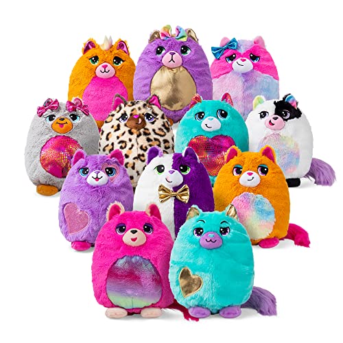 Misfittens | Surprise Cat Plush | Cuddly Soft Toy for Girls and Boys, Toddler Toys, Plush Gift for Kids, Suitable for Kids Aged 4+ | Basic Fun, 03936