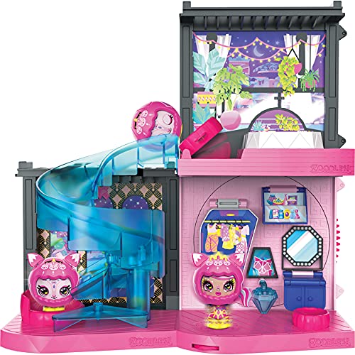 Zoobles, Magic Mansion Transforming Playset with Exclusive Z-Girl Collectible Figure, Kids Toys for Girls Aged 5 and above