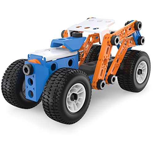 MECCANO Junior, 150-Piece Bucket STEAM Model Building Kit for Open-Ended Play, for Kids Aged 5 and Up