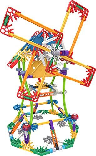 K'NEX 80207 City Builders Building Set, 3D Educational Toys for Kids, 325 Piece Stem Learning Kit, Engineering for Kids, Fun and Colourful 20 Model Building Construction Toy for Children Aged 7 +