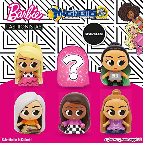 MASH'EMS BARBIE Collectable Squishy Characters, Barbie Toys, Girls Collectables
