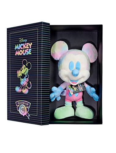 Simba 6315870310 Disney Tie Dye Mickey Mouse - November Edition, Amazon Exclusive, 35 cm Plush Figure in Gift Box, Special, Limited Edition Collectible, Soft Toy Suitable for Children from Birth