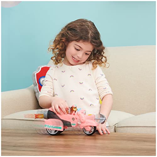 Paw Patrol, Liberty’s Movie Toy Car with Collectible Action Figure, Kids’ Toys for Ages 3 and Up, Silver