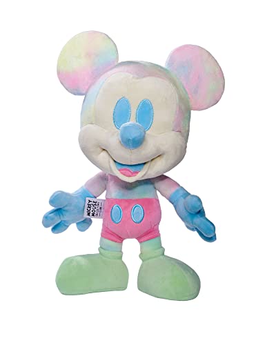 Simba 6315870310 Disney Tie Dye Mickey Mouse - November Edition, Amazon Exclusive, 35 cm Plush Figure in Gift Box, Special, Limited Edition Collectible, Soft Toy Suitable for Children from Birth