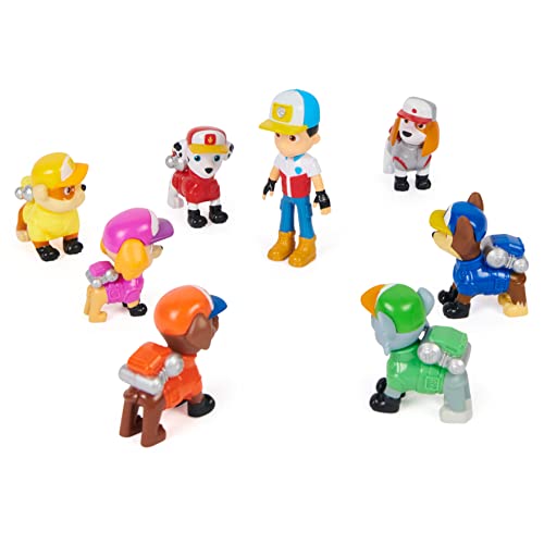 Paw Patrol, Big Truck Pups 8-piece Figure Gift Pack with Collectible Action Figures, Kids Toys for Ages 3 and up