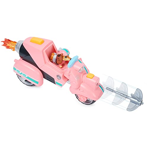 Paw Patrol, Liberty’s Movie Toy Car with Collectible Action Figure, Kids’ Toys for Ages 3 and Up, Silver