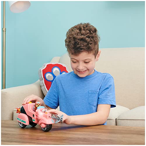 Paw Patrol, Liberty’s Movie Toy Car with Collectible Action Figure, Kids’ Toys for Ages 3 and Up, Silver