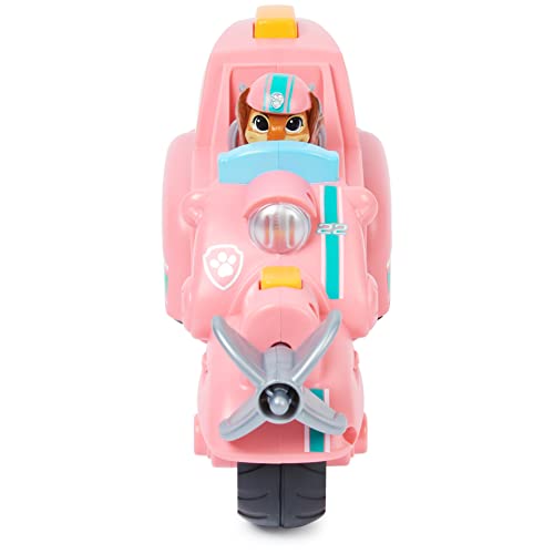 Paw Patrol, Liberty’s Movie Toy Car with Collectible Action Figure, Kids’ Toys for Ages 3 and Up, Silver