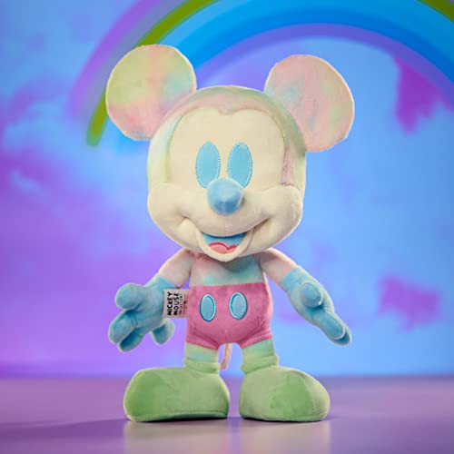 Simba 6315870310 Disney Tie Dye Mickey Mouse - November Edition, Amazon Exclusive, 35 cm Plush Figure in Gift Box, Special, Limited Edition Collectible, Soft Toy Suitable for Children from Birth