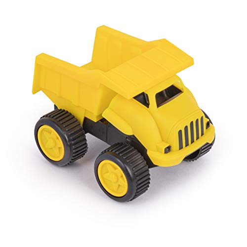 Playkidz Set of 4 Heavy Toy Construction Trucks - Dump Truck, Road Roller, Bulldozer and Tractor, for Age 3 On Up