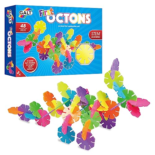 Galt Toys, First Octons, Construction Toy, Ages 3 Years Plus